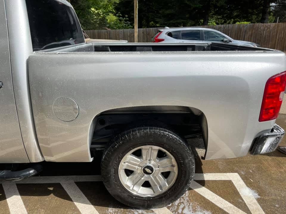 Truck bed refinished — after